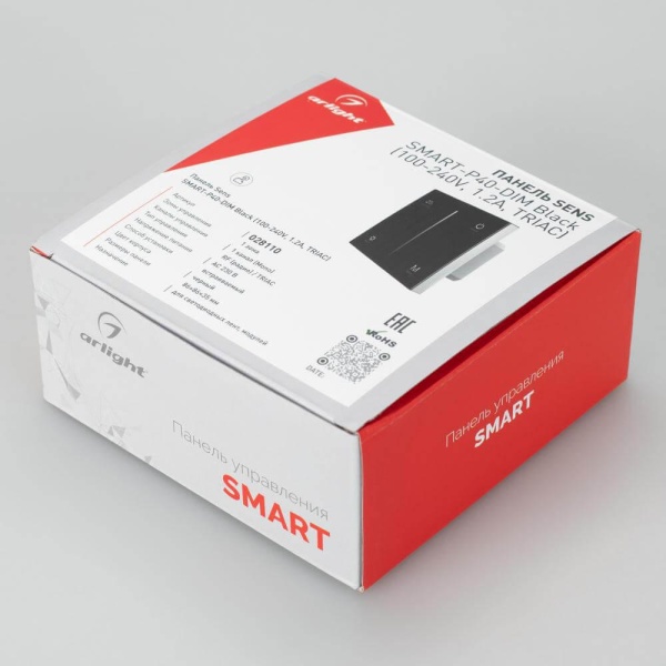 Панель управления Arlight Sens Smart-P40-Dim Black 028110 Алматы