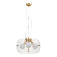 Подвесная люстра Lumina Deco Globo LDP 6018-400 PR+F.GD