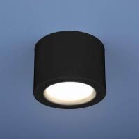 Потолочный светодиодный светильник Elektrostandard DLR026 6W 4200K черный матовый a040441