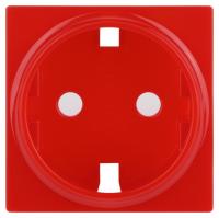Лицевая панель ЭРА розетки красный 12-6301-23 Б0052668