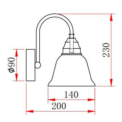 Бра Rivoli Avrora 5055-701 Б0047344