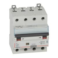 Выключатель автоматический дифференциального тока Legrand DX3 4П 20А 10кА AC 411187