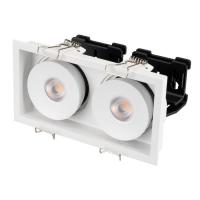 Встраиваемый светодиодный светильник Arlight CL-Simple-S148x80-2x9W Warm3000 026876 Алматы