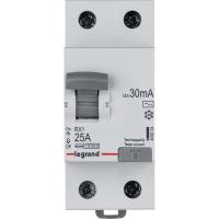 Выключатель дифференциального тока Legrand RX3 2П 25А 30мА AC 402024