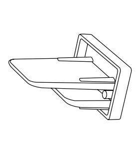 Заглушка торцевая для шинопровода Volpe UFB-Q121 C21 WHITE 10570