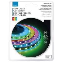 Комплект адресной светодиодной ленты Apeyron 14,4W/m 60д/м smd5050 белый 5м 10-93 Алматы