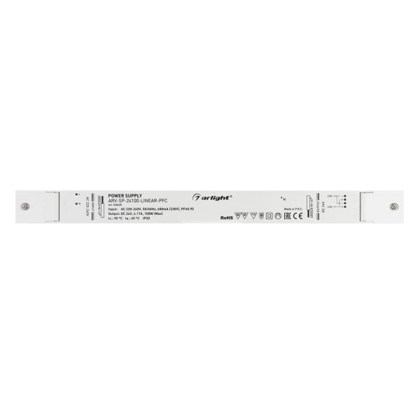 Блок питания Arlight ARV-SP-24100-Linear-PFC 24V 100W IP20 4,17A 032625 Алматы