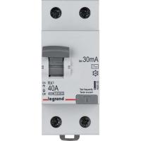 Выключатель дифференциального тока Legrand RX3 2П 40А 30мА AC 402025