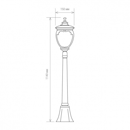 Уличный светильник Elektrostandard Andromeda F (GLYF-8024F) a027998