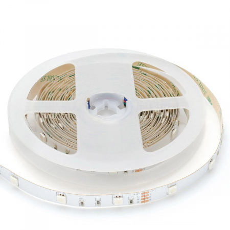 Светодиодная лента Apeyron 7,2W/m 30LED/m 5050SMD разноцветная 5M 38BL Алматы