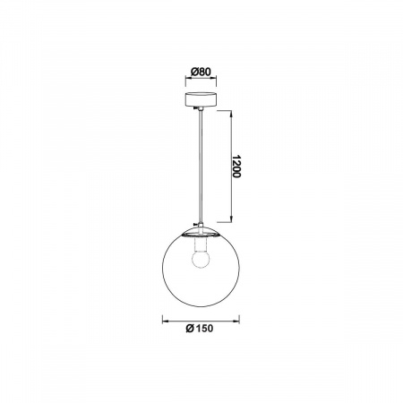 Подвесной светильник Vele Luce Volo VL2074P01
