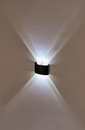 Настенный светодиодный светильник IMEX Cross IL.0014.0001-4 BK