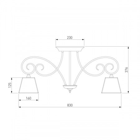 Подвесная люстра Bogates 303/8