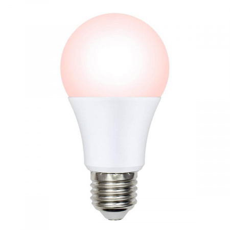 Лампа светодиодная диммируемая для птиц Uniel E27 9W LED-A60-9W/SCEP/E27/FR/DIM IP65 PLO65WH UL-00003189