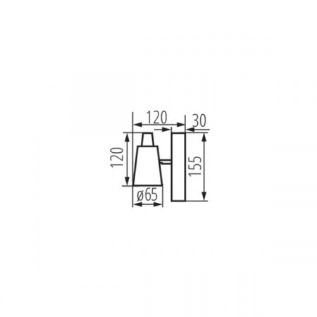 Спот Kanlux SEMPRA EL-1I B-SR 33091