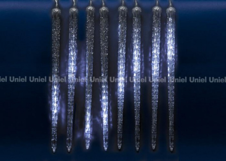 Светодиодная гирлянда Uniel занавес Сосульки 220V синий ULD-E3005-300/DTK BLUE IP44 ICICLE 11125
