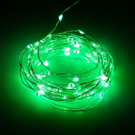 Светодиодная гирлянда ЭРА нить 220V динамичный RGB ЕGNIG - PU Б0055994