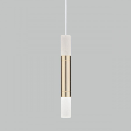 Подвесной светодиодный светильник Eurosvet Axel 50210/1 LED золото