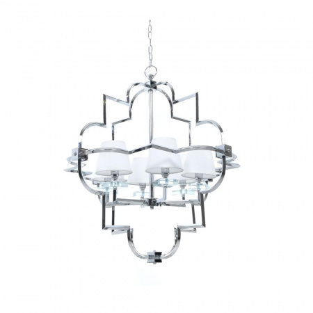 Подвесная люстра Lumina Deco Baltimore LDP 8020-6 CHR+WT
