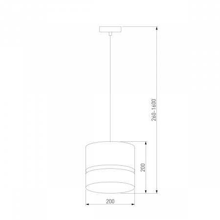 Подвесной светильник TK Lighting 6693 Paglia