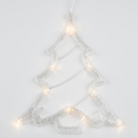 Подвесной светодиодный светильник «Ёлочка» Uniel ULD-H1620-010/STA/3AAA Warm White IP20 Xmas Tree UL-00007254