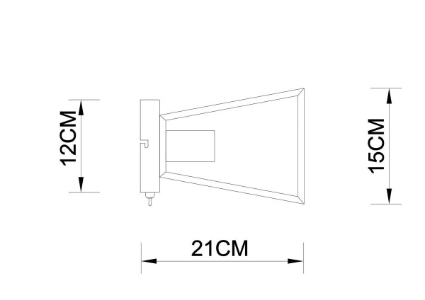 Бра Arte Lamp Brussels A8030AP-1WH