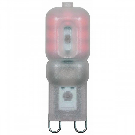 Лампа светодиодная Feron G9 5W 2700K Прямосторонняя Матовая LB-430 25636