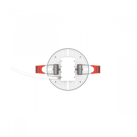 Встраиваемый светодиодный светильник Gauss Elementary Adjustable Frameless 9034460209