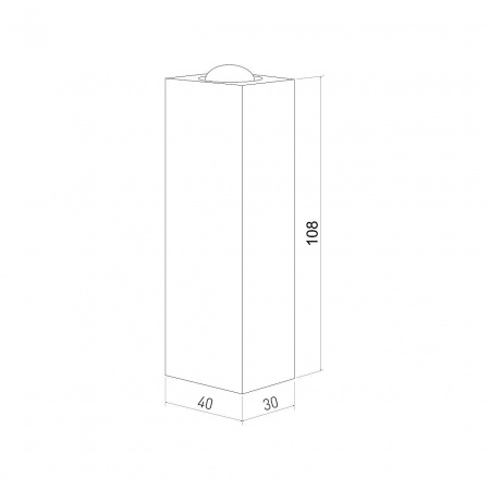 Настенный светодиодный светильник Elektrostandard Petite LED 40110/LED белый a056594