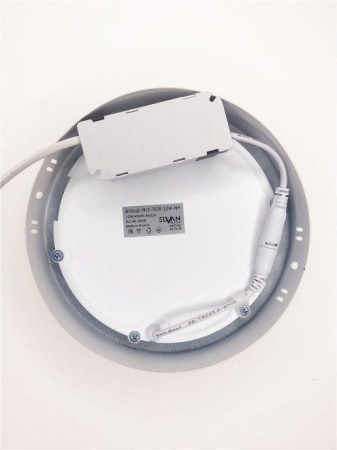 Настенно-потолочный светодиодный светильник Elvan NLS-702R-12W-WH-Wh