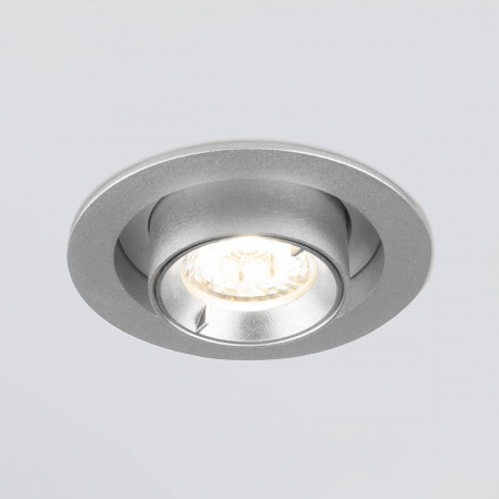 Встраиваемый светодиодный спот Elektrostandard 9917 LED 10W 4200K серебро a052450