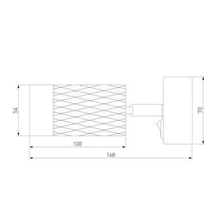 Спот Eurosvet Mizar 20088/1 белый/серебро
