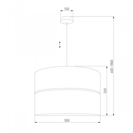Подвесной светильник TK Lighting 534 Hilton