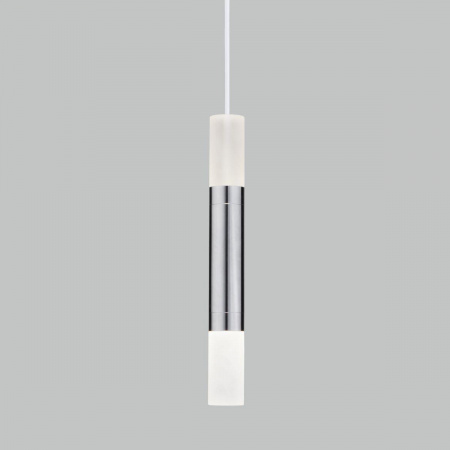 Подвесной светодиодный светильник Eurosvet Axel 50210/1 LED хром