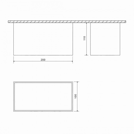 Потолочный светодиодный светильник DesignLed GW-8602-20-BL-WW 004904