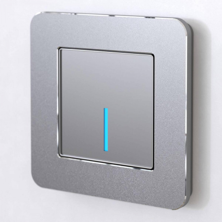 Рамка Werkel Platinum на 1 пост алюминий W0012606 4690389184413