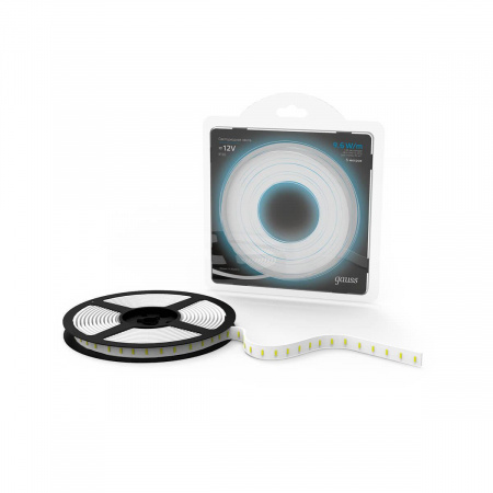 Светодиодная лента Gauss 9,6W/m 120LED/m 2835SMD холодный белый 5M 312000310 Алматы Светодиодная лента Gauss 9,6W/m 120LED/m 2835SMD холодный белый 5M 312000310 Алматы