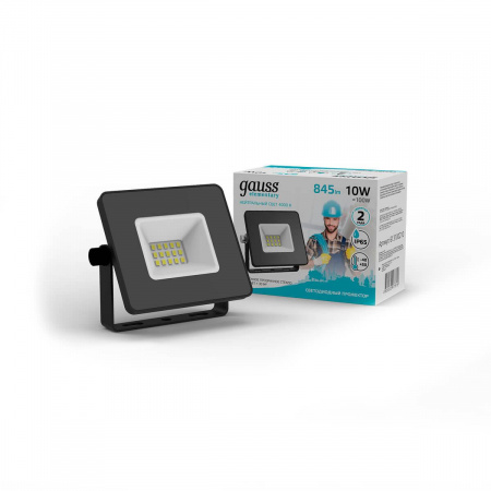 Прожектор светодиодный Gauss Elementary 10W 4000К 613100210