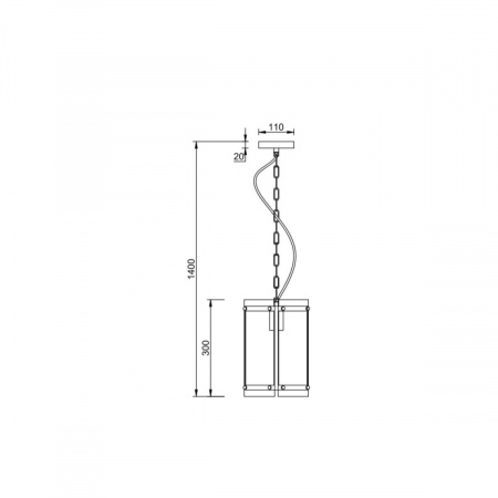 Подвесной светильник Vele Luce Tivoli VL5073P01