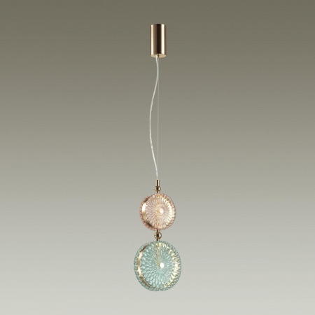 Подвесной светодиодный светильник Odeon Light Exclusive Caramella 5412/13LB