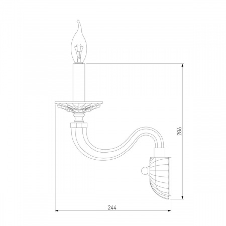 Бра Bogates Olenna 338/1