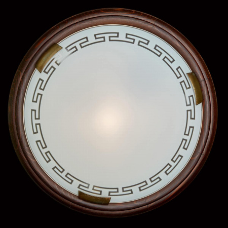Потолочный светильник Sonex Gl-wood Greca wood 360
