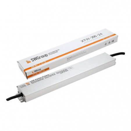 Блок питания SWG 24V 200W IP67 8,3A XTW-200-24 003074 Алматы