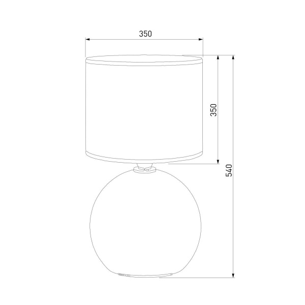 Настольная лампа TK Lighting 5079 Palla