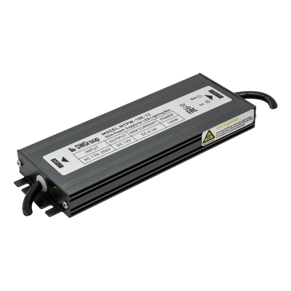 Блок питания SWG 12V 100W IP67 8,3A MTPW-100-12 001273 Алматы