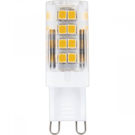 Лампа светодиодная Feron G9 5W 2700K прозрачная LB-432 25769