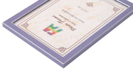 Фоторамка FA Пластик Акварель лиловый 10х15 (50/1050) Б0039834