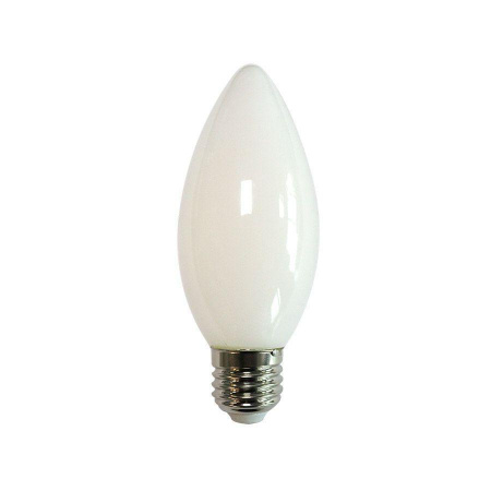 Лампа светодиодная филаментная Volpe E27 6W 4000K матовая LED-C35-6W/4000K/E27/FR/SLF UL-00008321