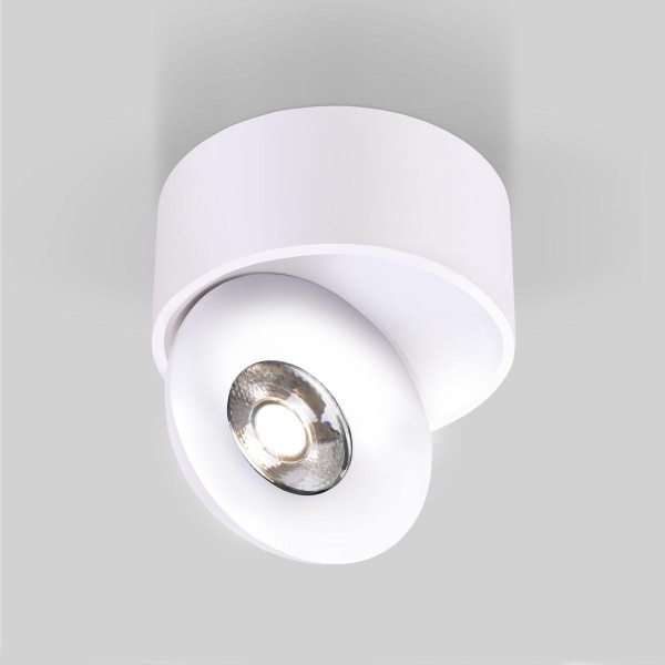Накладной светодиодный светильник Elektrostandard Glide 25100/Led белый a059331