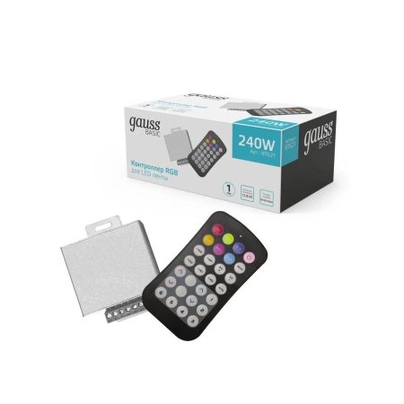 Контроллер RGB для светодиодной ленты Gauss Basic LED 12V 240W BT621 Алматы